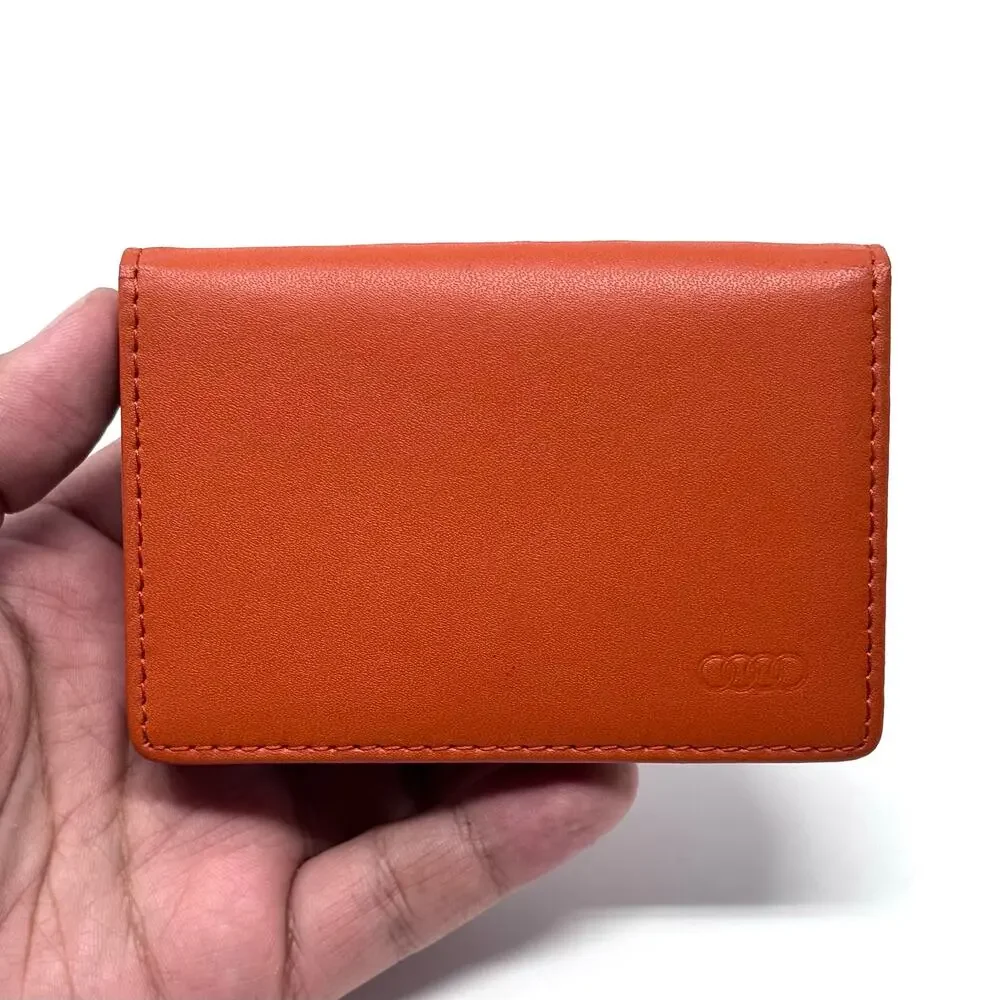 Audi ‘Racing Orange’ Cardholder Wallet